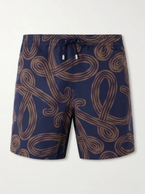 w2000_q80 Paula's Ibiza Straight-Leg Mid-Length Printed Swim Shorts